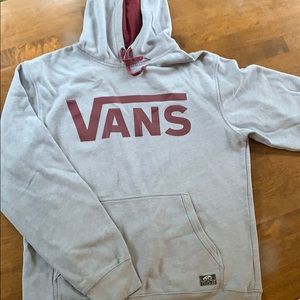 Great condition Vans grey and maroon Sweatshirt